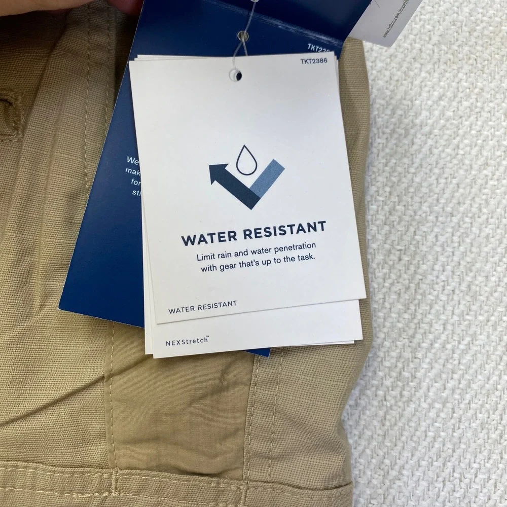 Propper Kinetic Tactical Pants Mens 34x34 Khaki Ripstop Water Resistant F52944X